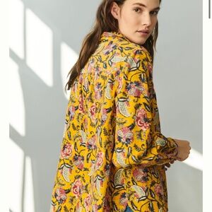 Anthropologie Pilcro Sigourney Corduroy Buttondown